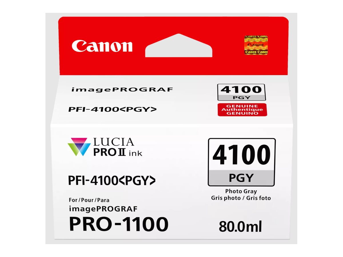 Canon PFI-4100 Photo Grau 80 ml