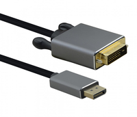 Helos Adapterkabel DisplayPort zu DVI Premium 1,0m