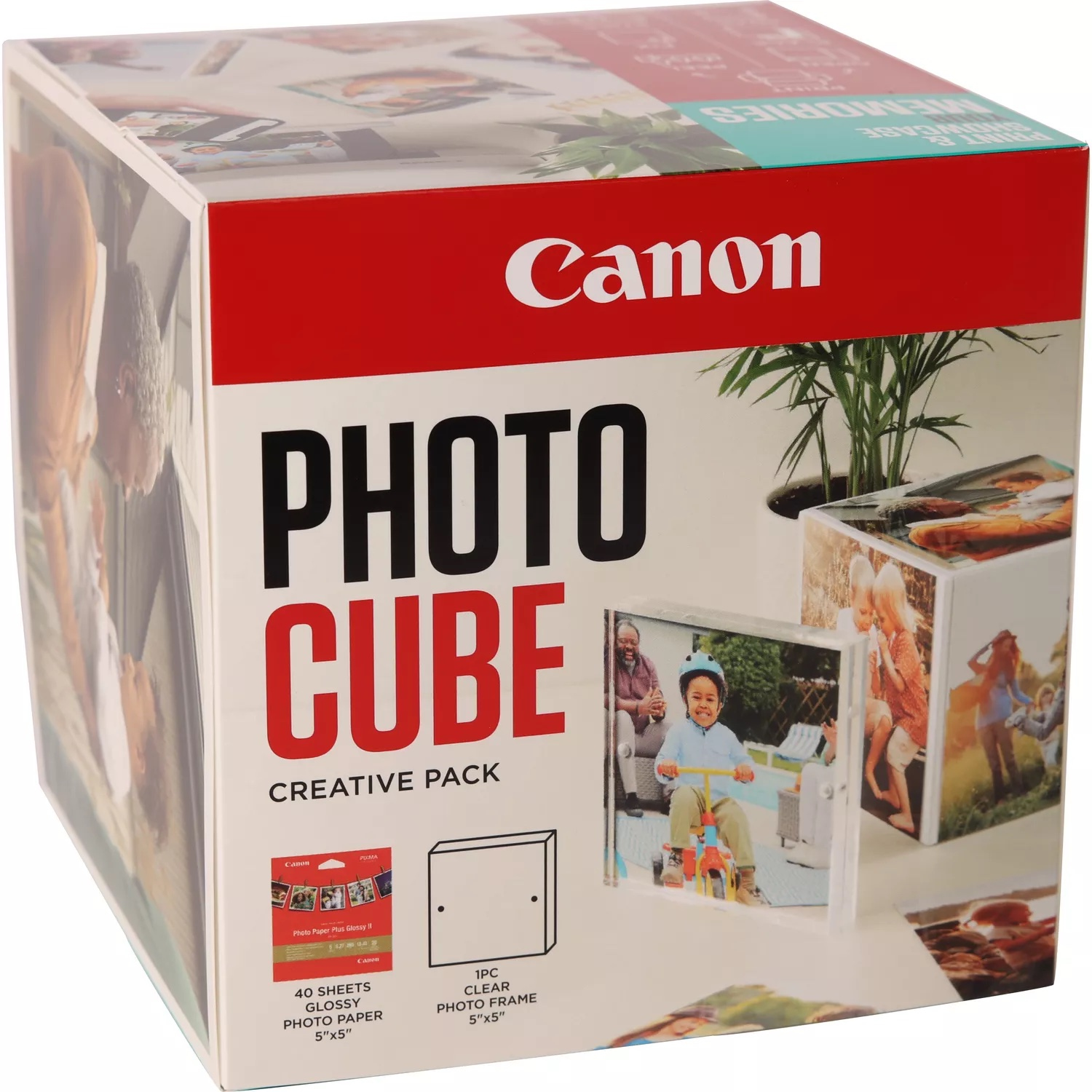 Canon PP-201 Fotopapier 130 x 130 mm 40 Blatt blau glänzend