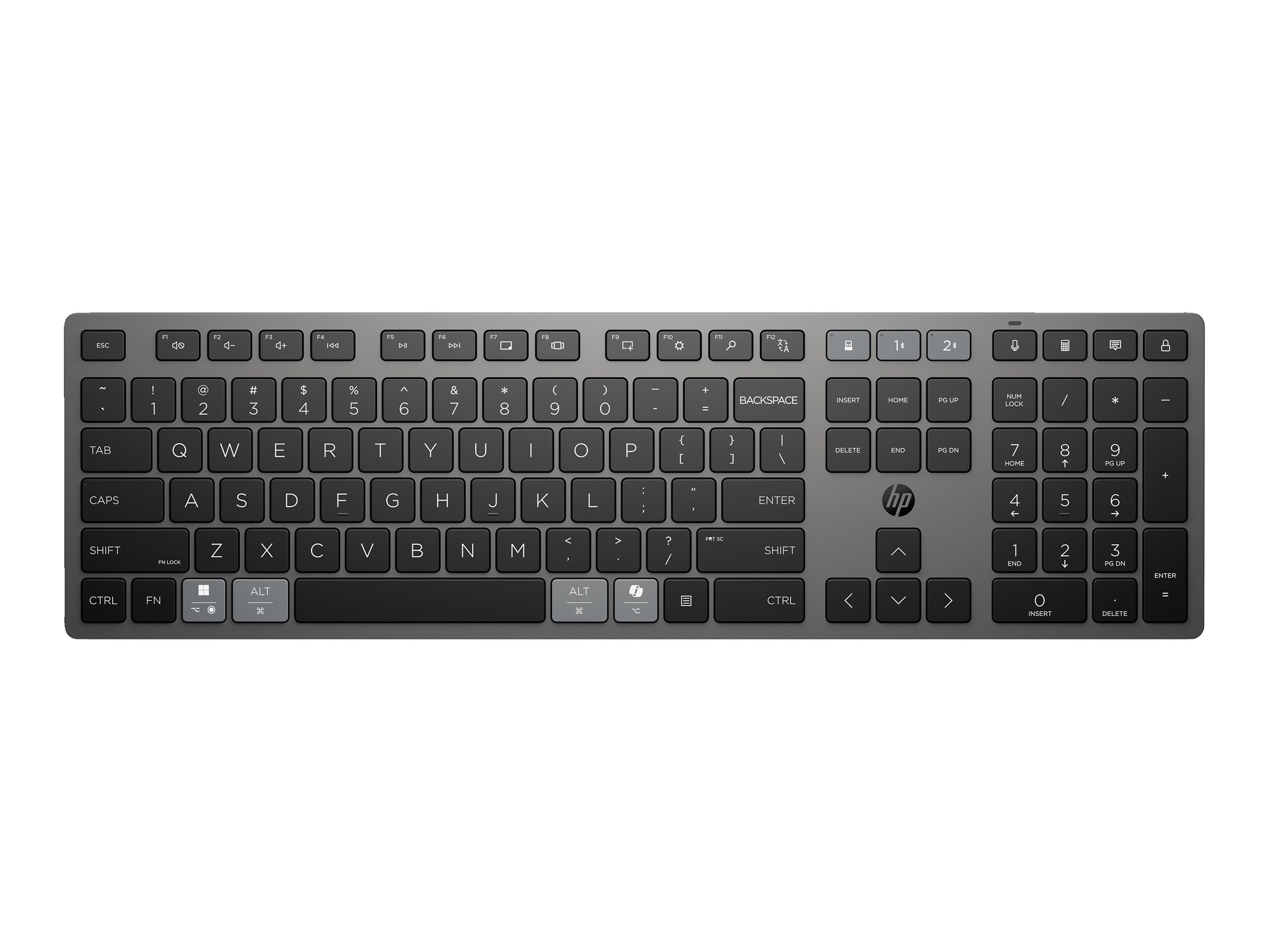 HP 720 DualMode Rechargeable Wireless KeyboardGR P