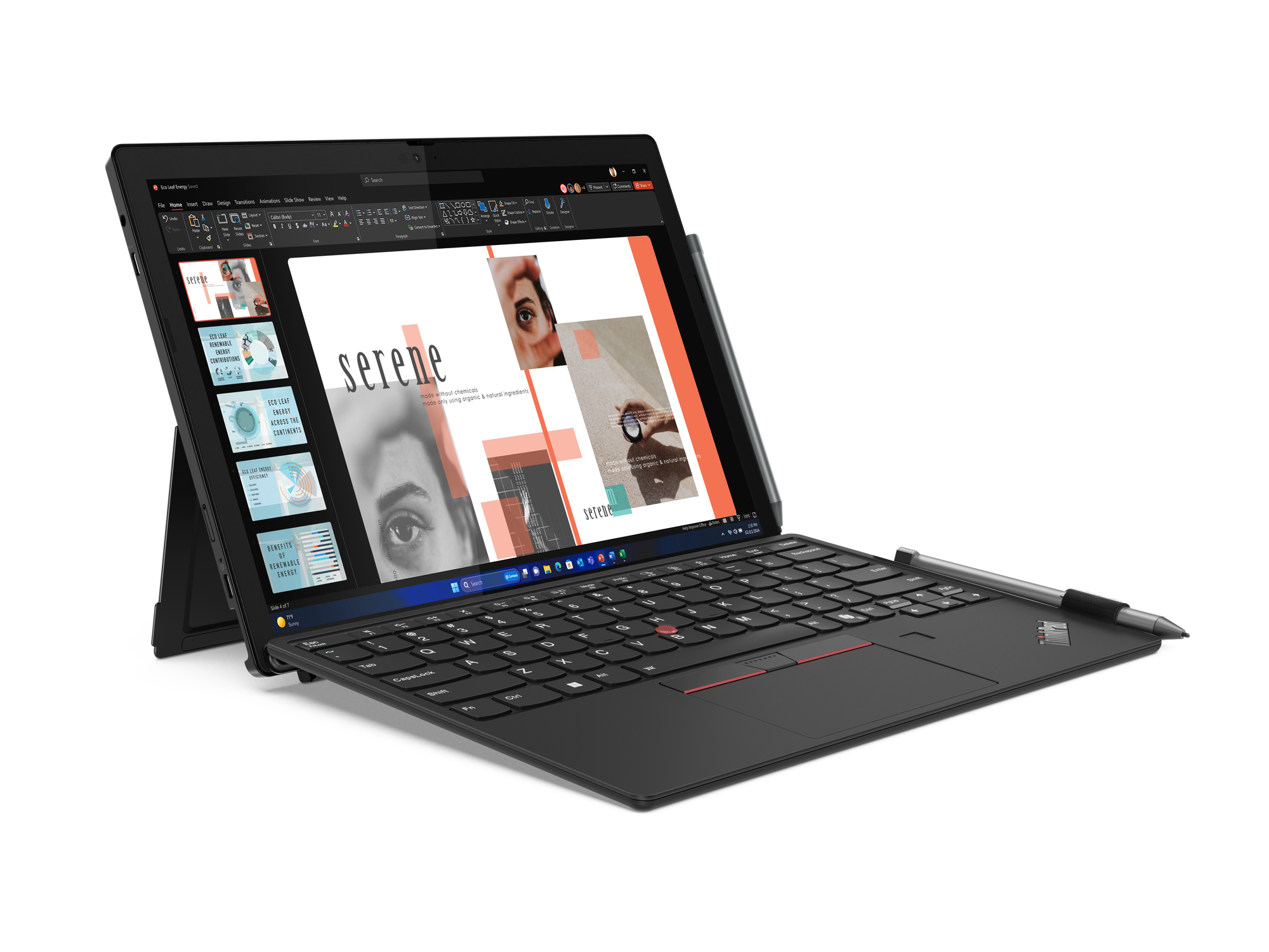 Lenovo ThinkPad X12 Detachable Gen 2 12,3 Zoll 16 GB RAM 512 GB SSD