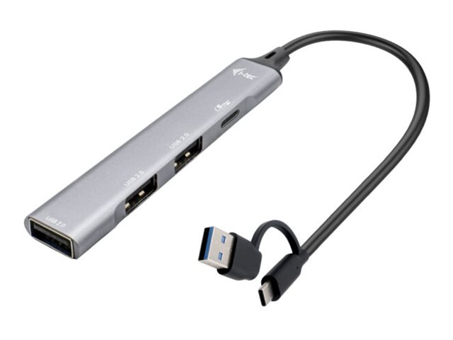 i-tec Hub USB-C/USB-A Metall 4 Port