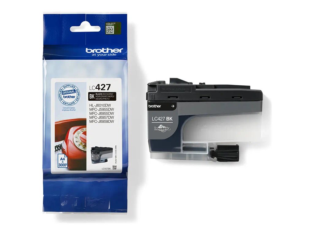 Brother LC-427BK Tintenpatrone Schwarz