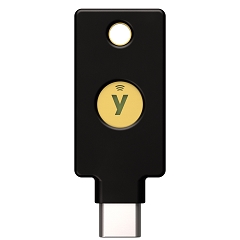 Yubico USB‑Sicherheitsschlüssel NFC Schwarz