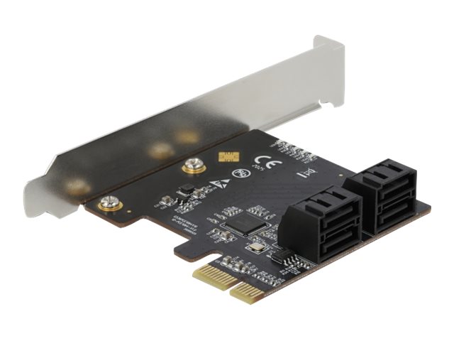 Delock PCI Express x1 SATA Controller 4-Port Low-Profile
