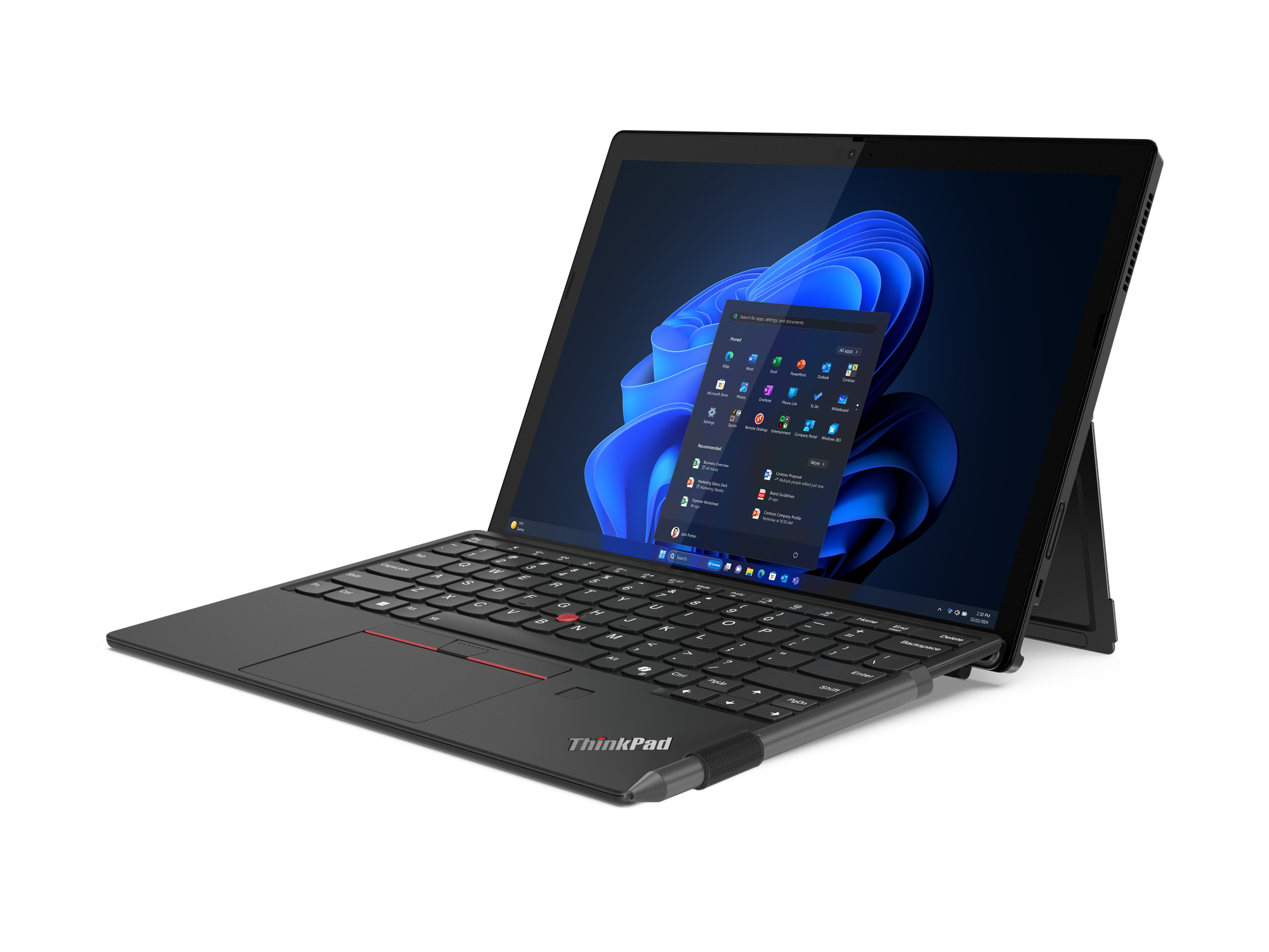 Lenovo ThinkPad X12 Detachable Gen 2 12,3 Zoll 16 GB RAM 512 GB SSD
