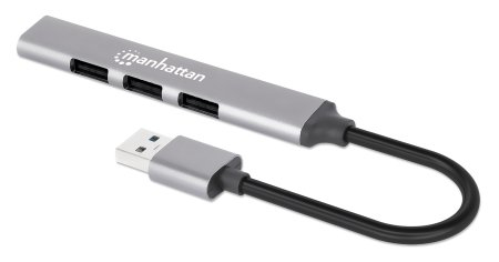 Manhattan USB-A 4-Port Hub 3x USB 2.0 1x USB 3.2 Gen1