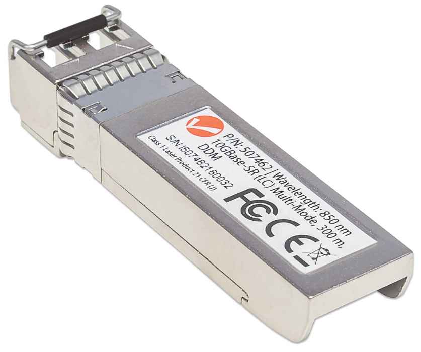 Intellinet SFP+ Transceiver 10 Gigabit Multimode 10GBase-SR LC