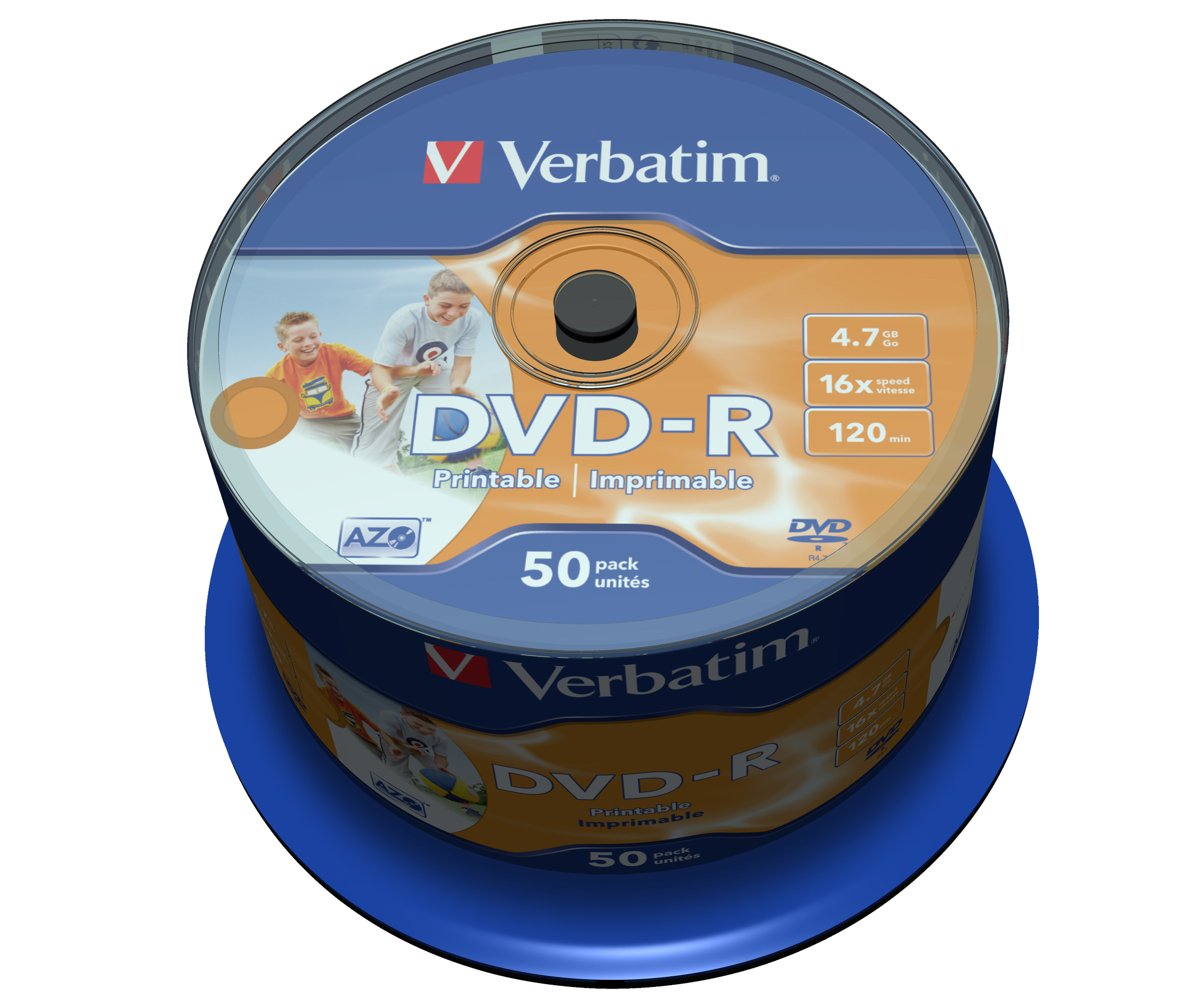 Verbatim DVD-R 4,7 GB 16x bedruckbar