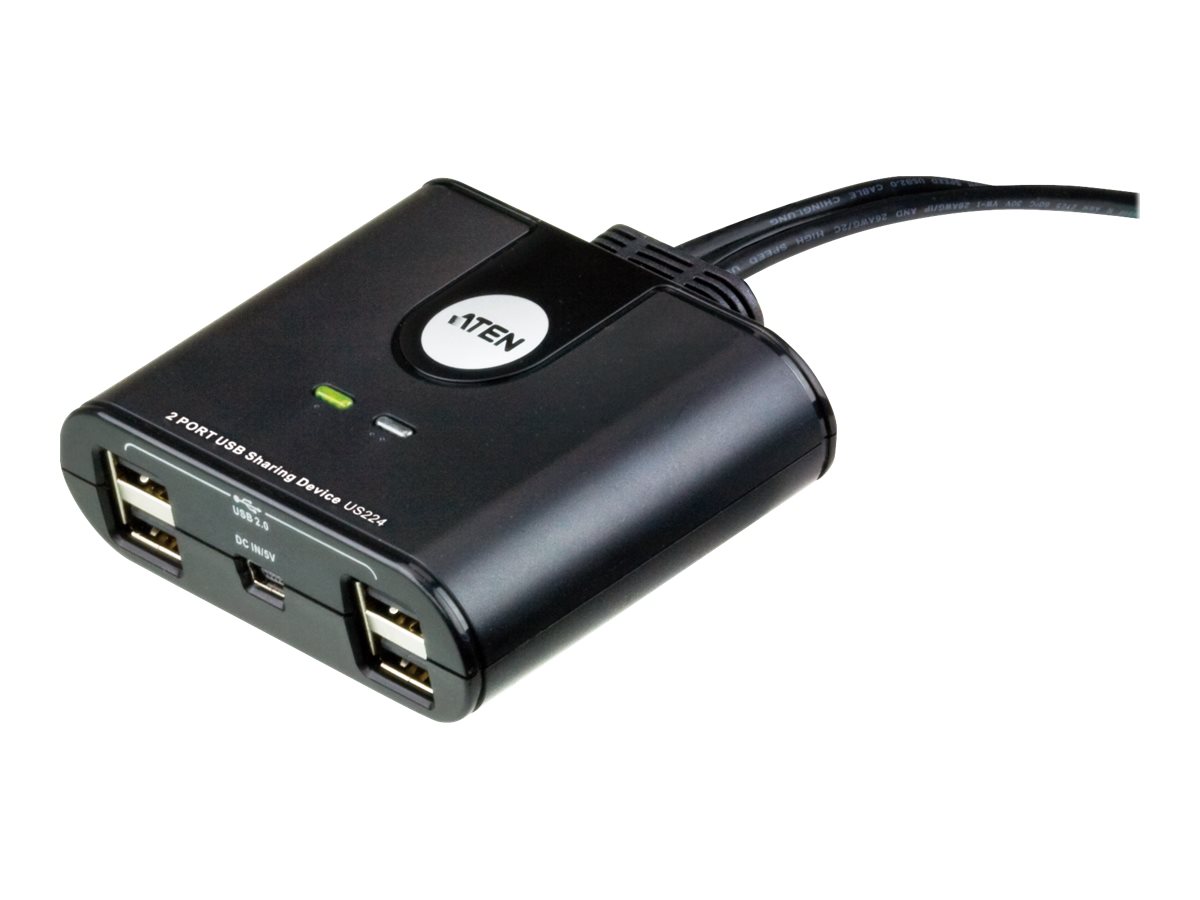 ATEN US224 USB 2.0-Umschalter 2-Port
