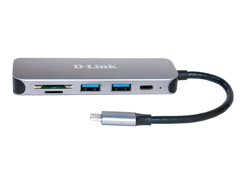 D-Link DUB-2325 USB-C Hub HDMI SD-Reader