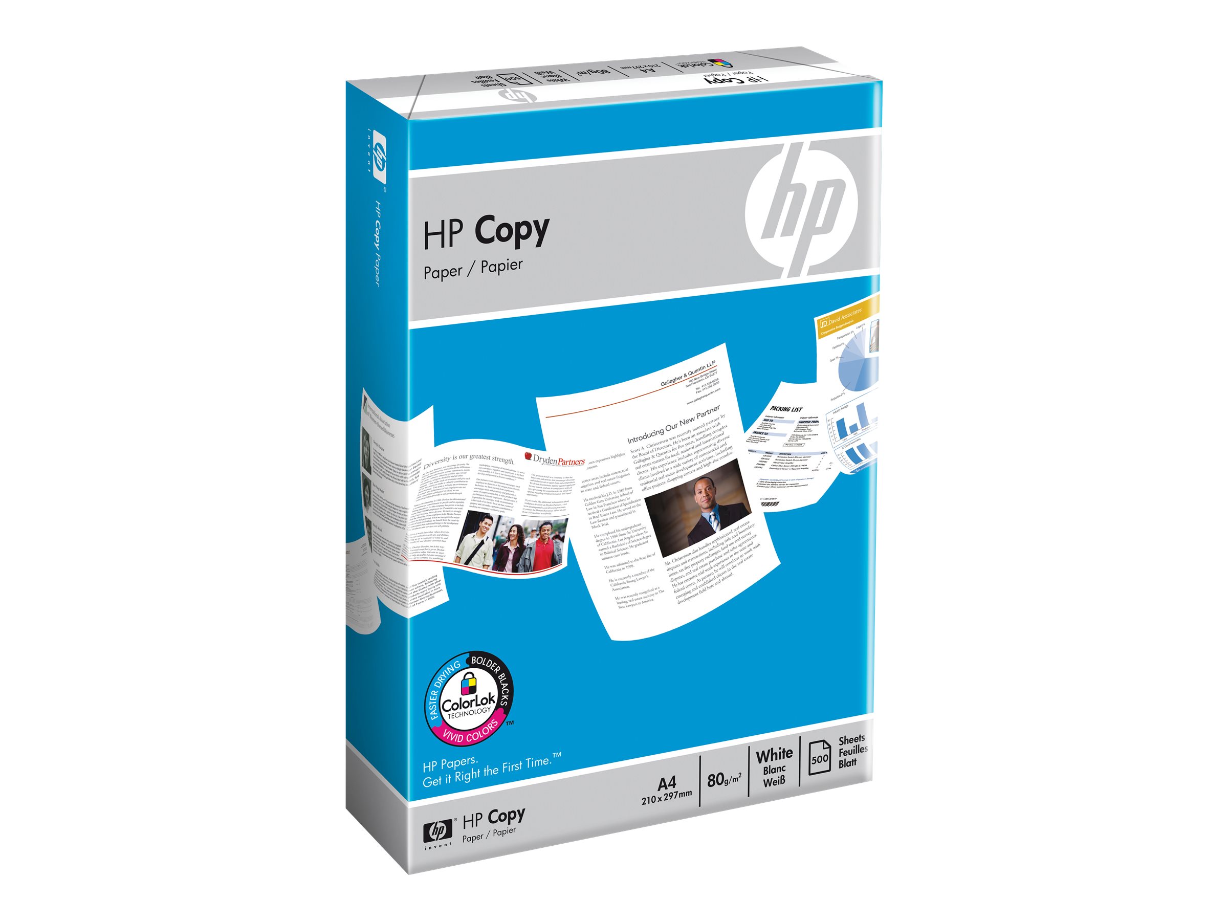 HP Copy Paper A4 80 g/m² 500 Blatt