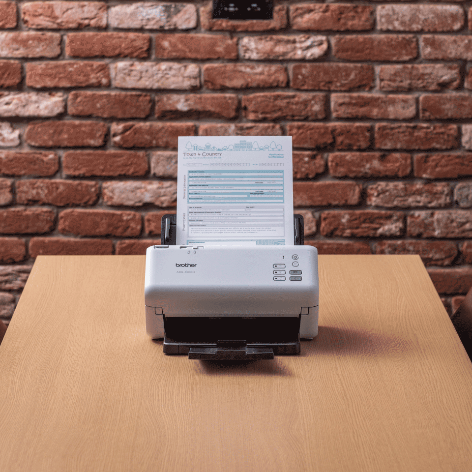 Brother ADS-4300N Dokumentenscanner Duplex