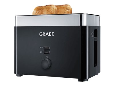 Graef TO62 Toaster Schwarz