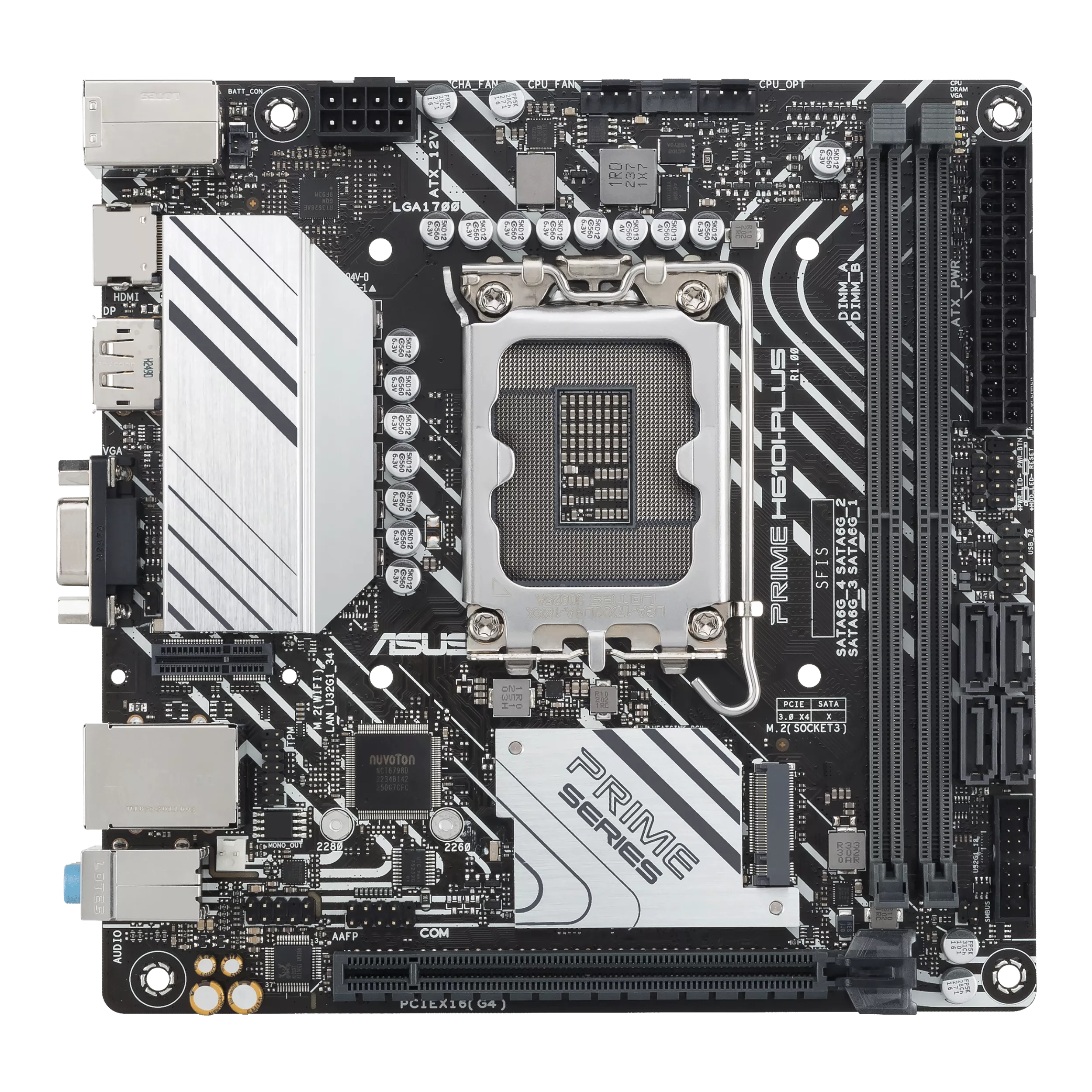 ASUS PRIME H610I-PLUS-CSM Mini-ITX H610
