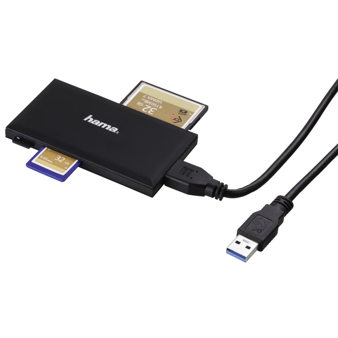 Hama Multi-Card Reader schwarz
