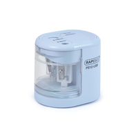 Rapesco PS12-USB Elektrischer Bleistiftspitzer Blau
