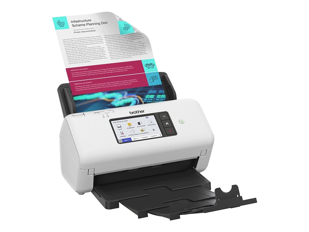 Brother ADS-4700W Dokumentenscanner Duplex 40 Seiten/Min