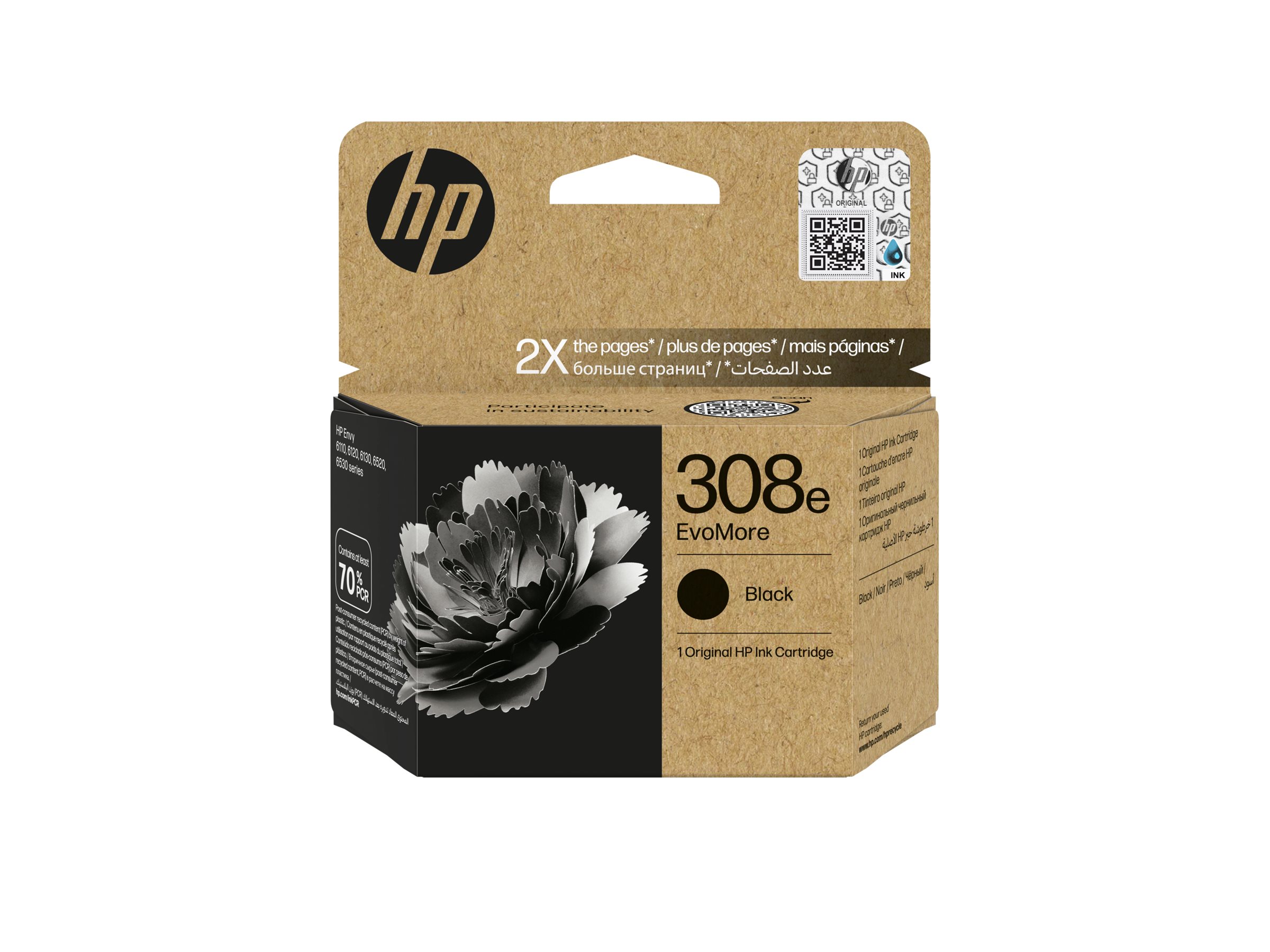 HP 308e EvoMore Druckerpatrone Schwarz