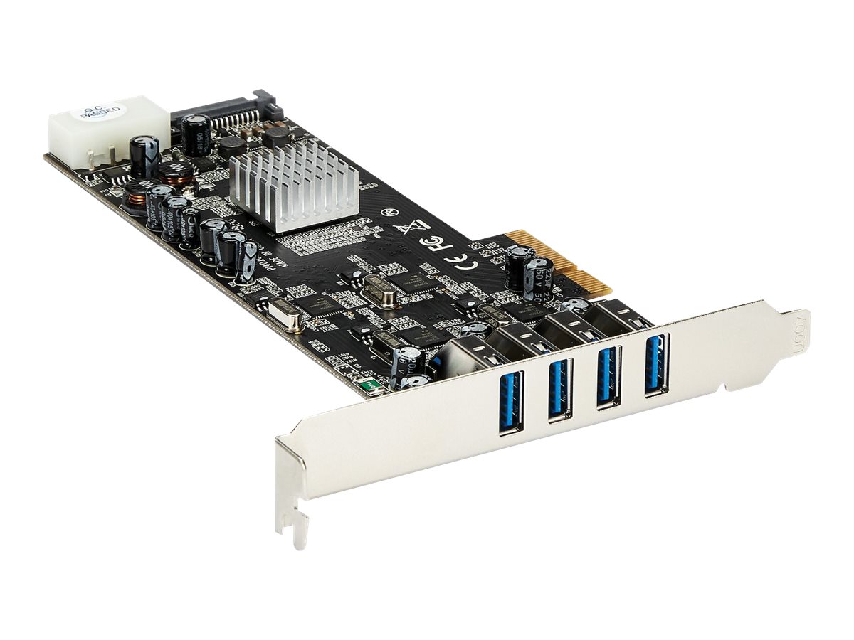 StarTech.com 4-Port USB 3.0 SuperSpeed PCIe Schnittstellenkarte