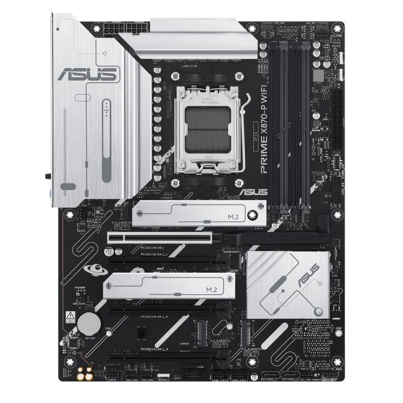 ASUS PRIME X870-P WIFI Socket AM5 AMD X870 Chipsatz Wi-Fi 7
