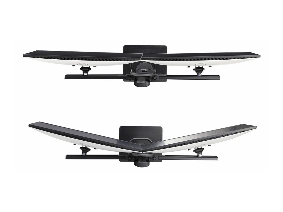STARTECHCOM Monitorständer fur 2monitore Monitorarm fur 27 Displays Tragkraft 12kg Höhenverstellbare Monitorhalterung
