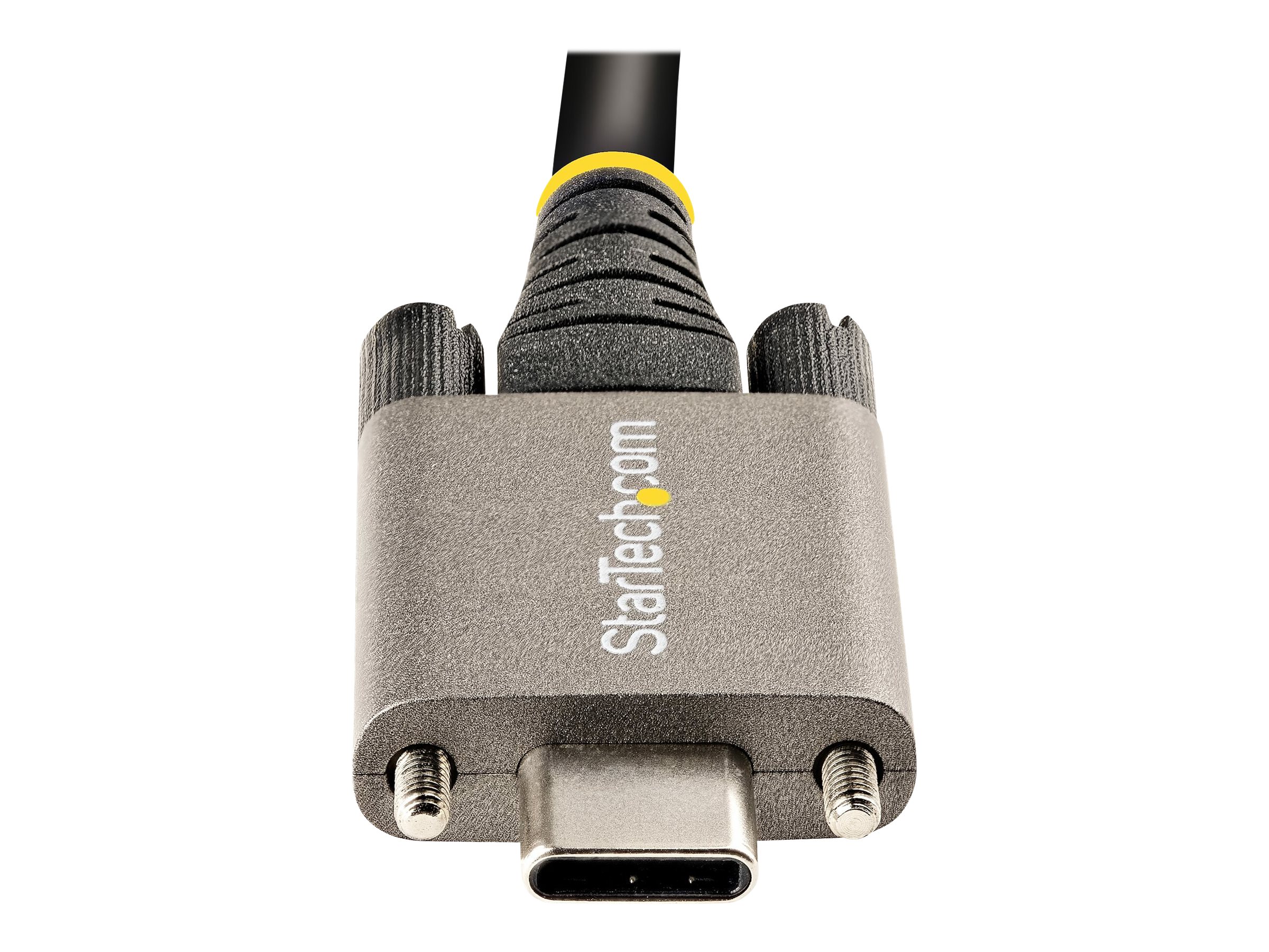 StarTech.com USB-C Kabel 1m mit Schraubensicherung 10Gbit/s