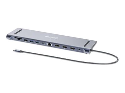 Manhattan 12-in-1 Dockingstation 4K USB-C 3.2 Gen 1