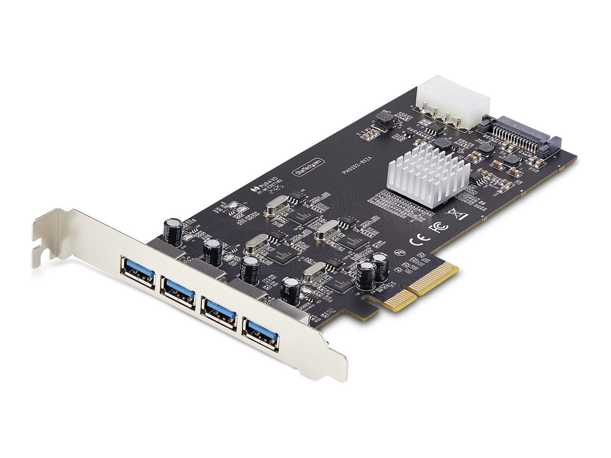 StarTech.com 4-PORT USB-A PCIe Card 5Gbps