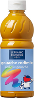 Lefranc Bourgeois Gouache Liquide Redimix Temperafarbe 500 ml Ocker