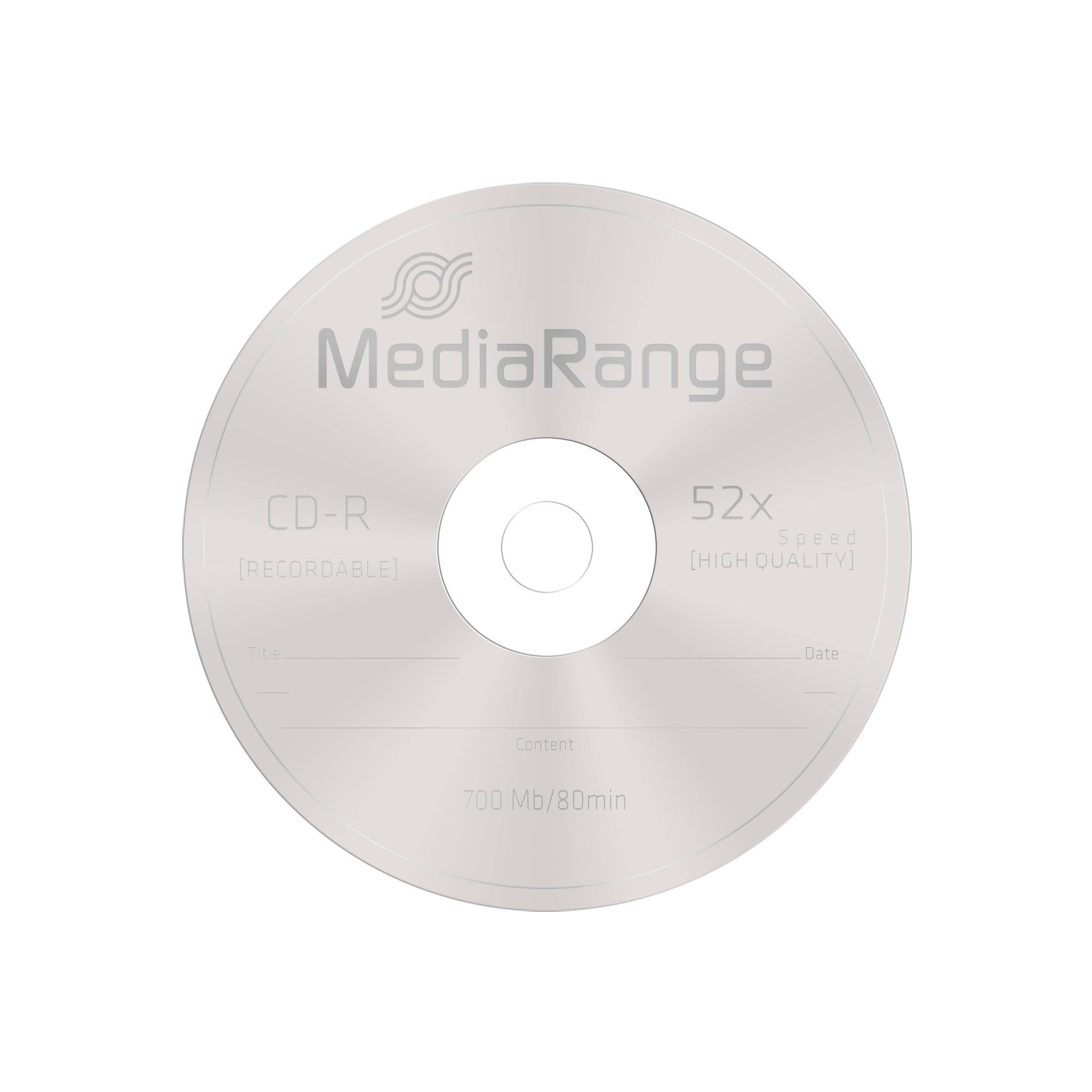 MEDIARANGE CD-R 700 MB 52x