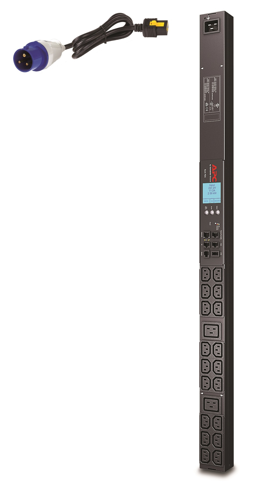APC Metered Rack PDU 2G ZeroU