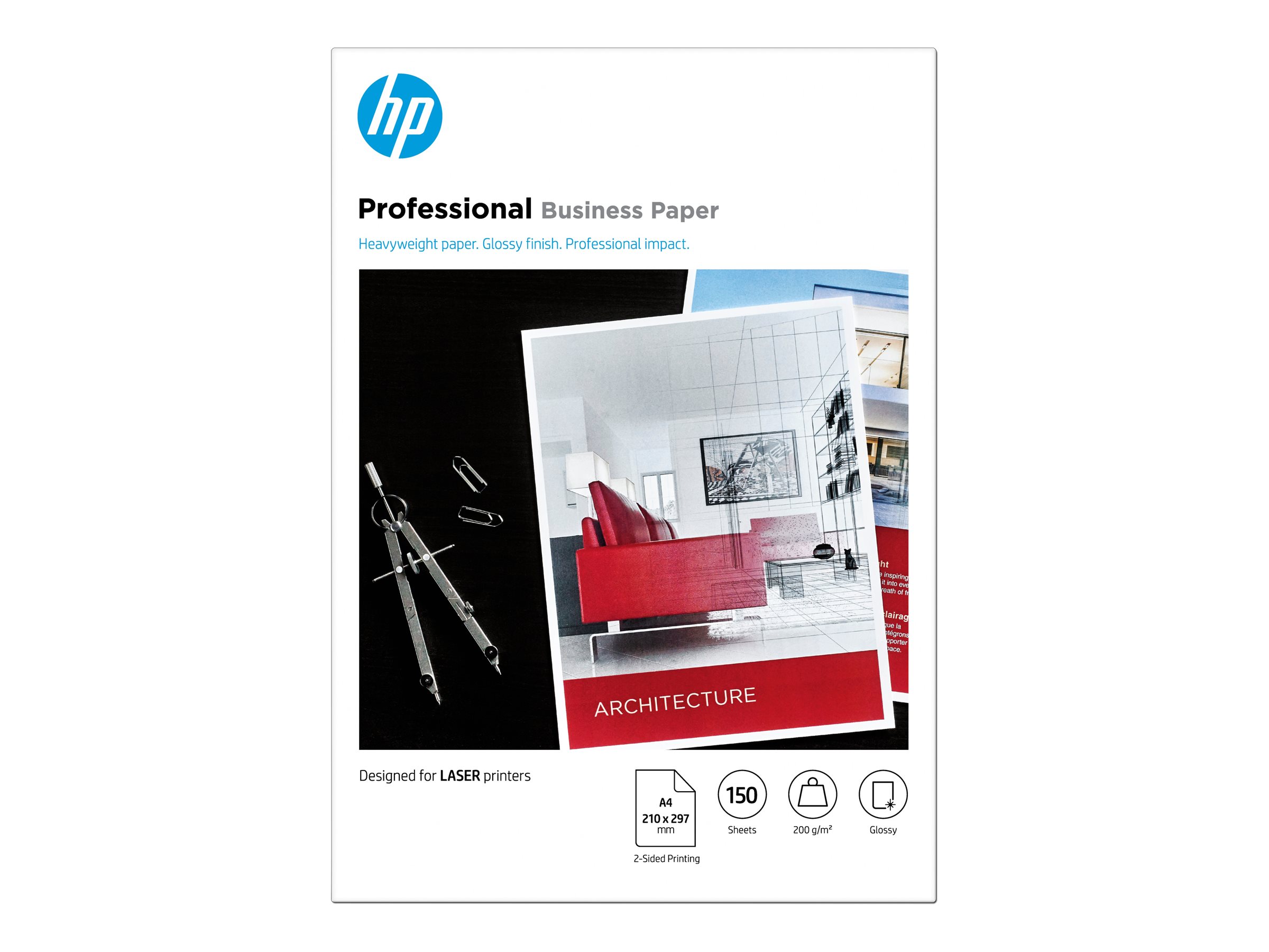 HP Professional Business Glänzend 200g/m A4