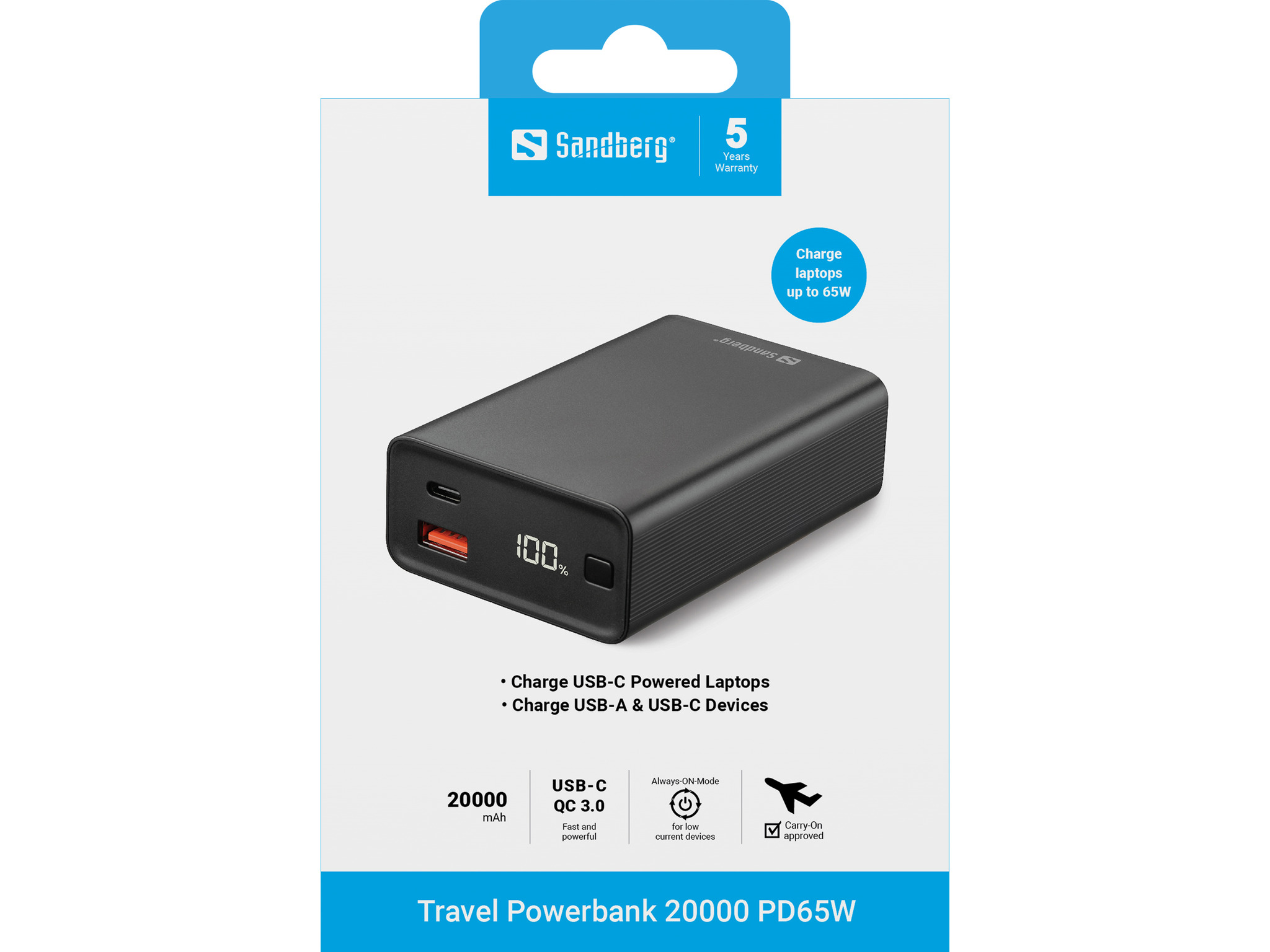 42095 SANDBERG Powerbank Lithium Ionen