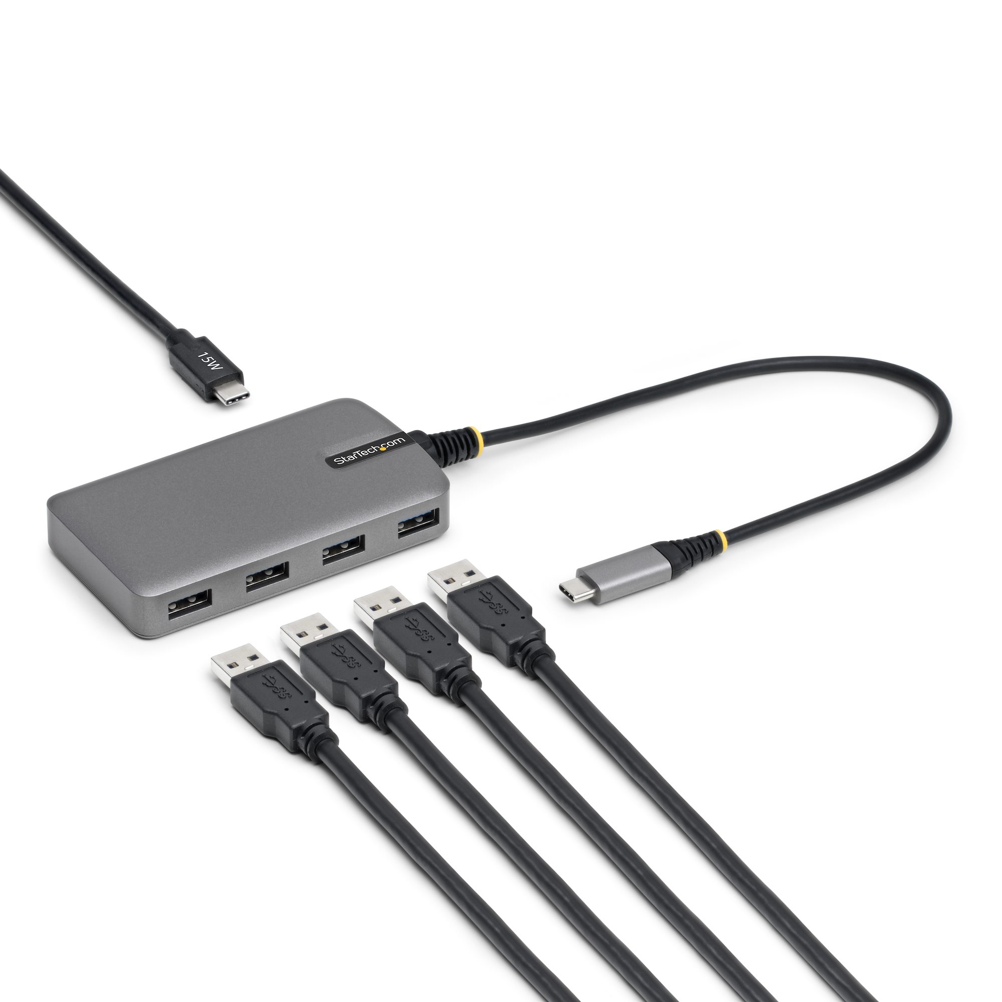 StarTech.com USB‑C Hub 4‑Port 5 Gbps