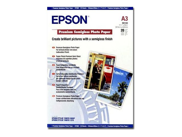 EPSON Fotopapier S041334 DIN A3 matt 251 gqm 20 Blatt