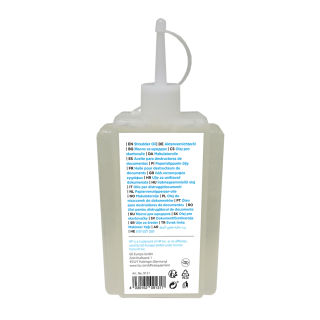 HP Aktenvernichteröl 120 ml