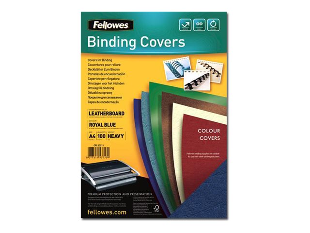 Fellowes Delta FSC Royalblau A4 250g