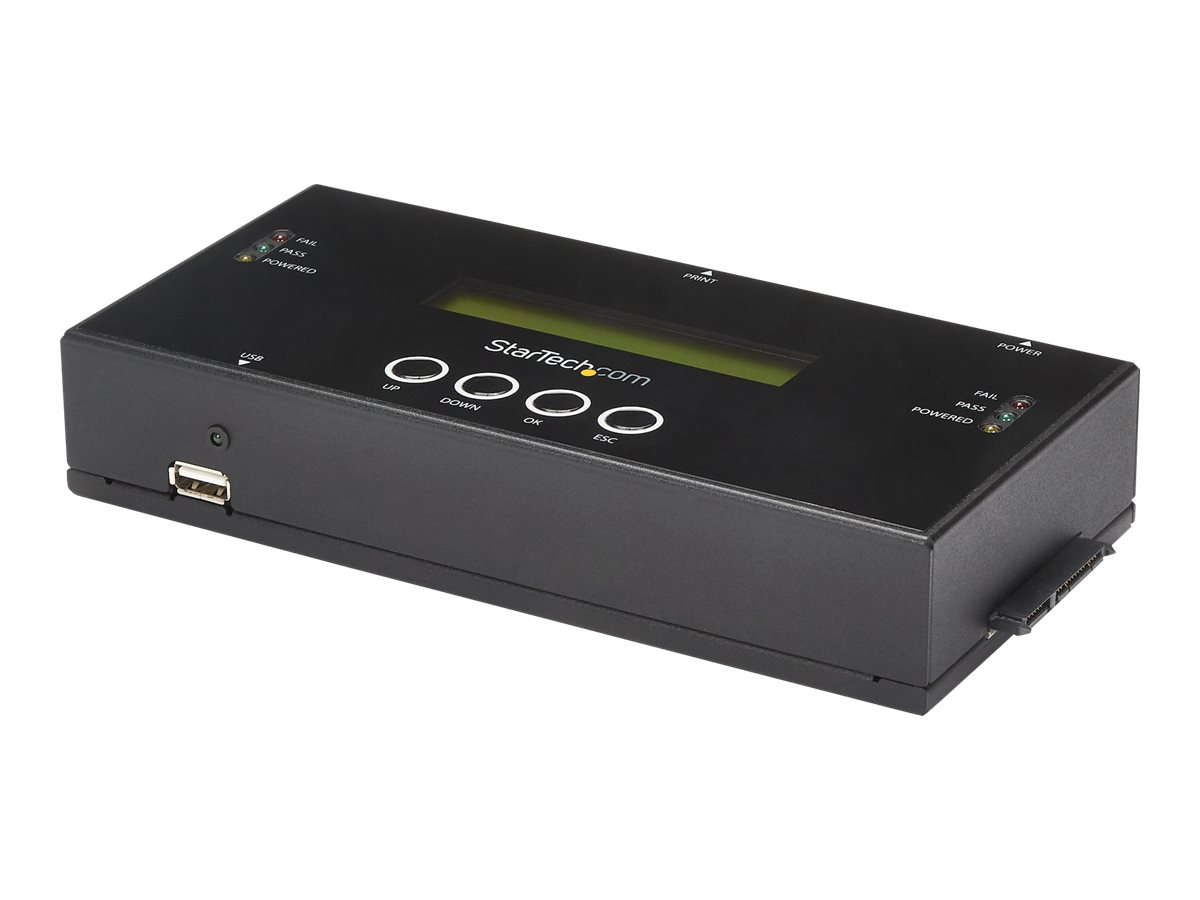 StarTech.com 1:1 Festplatten Duplizierer und Löscher 2,5-3,5 Zoll SATA/SAS