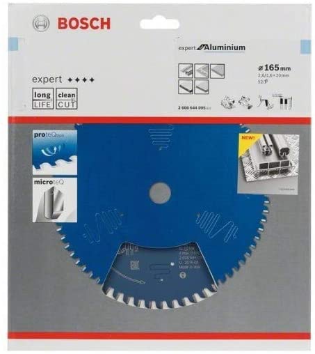 Bosch Expert for Aluminium Kreissägeblatt 165mm 52Z