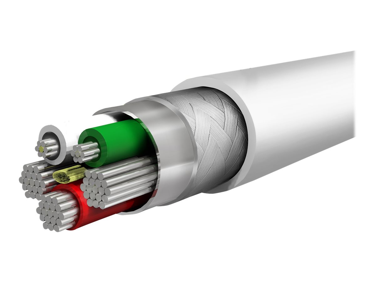 StarTech USB-A auf Lightning-Kabel 1m Weiß