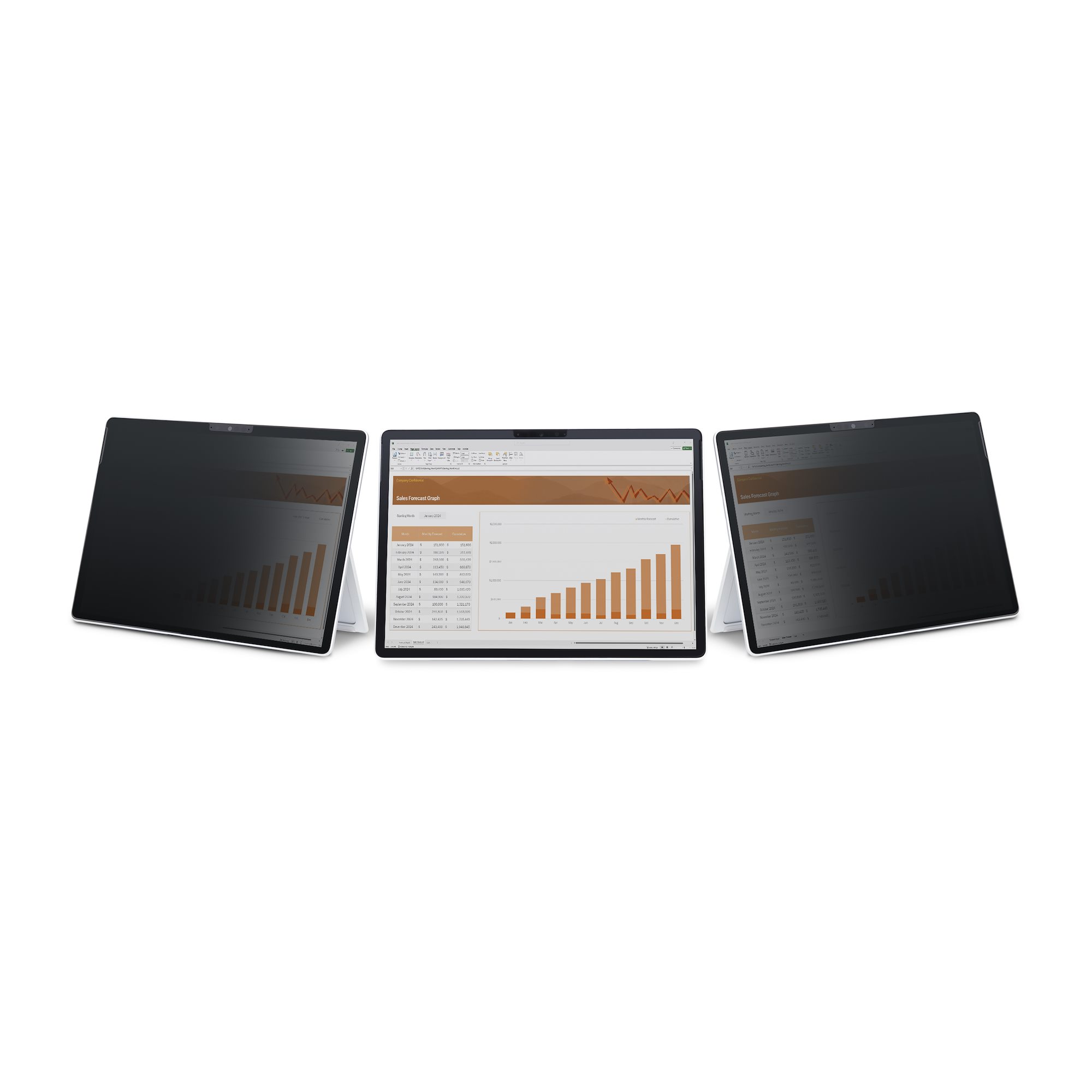 StarTech.com Privacy Screen 13‑inch Surface Pro 4‑Way Touch‑enabled