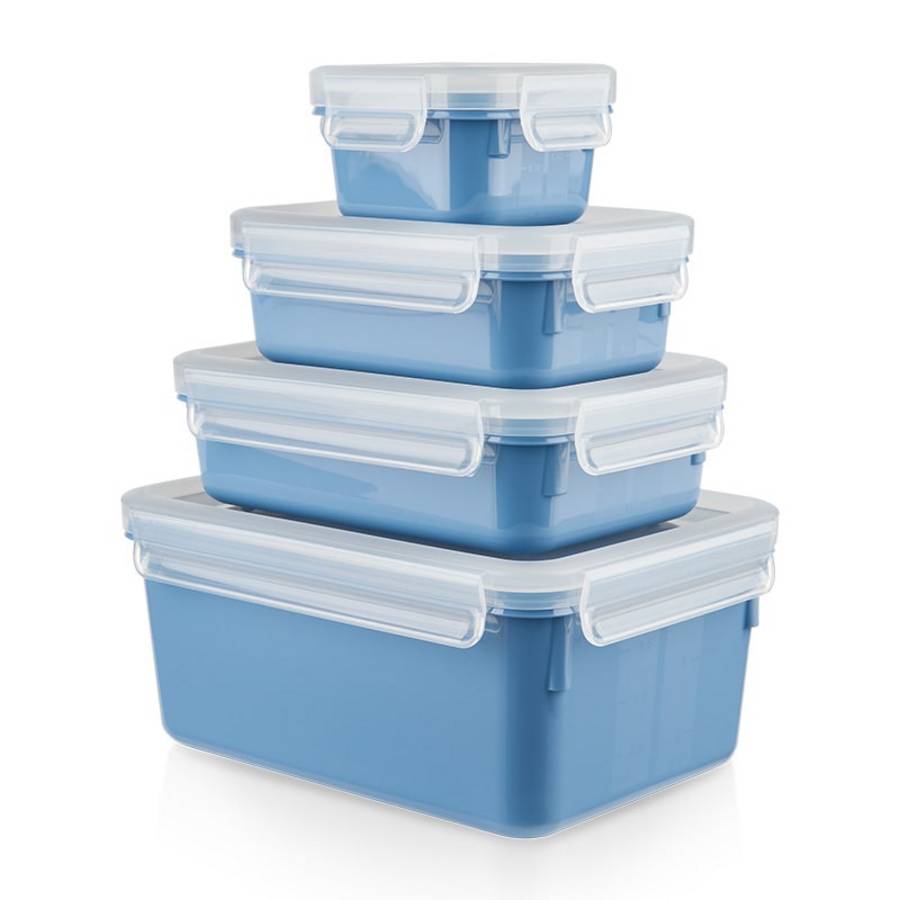 EMSA Clip & Close Set Blau 0,2‑0,55‑0,8‑2,2 l