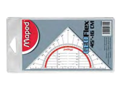 Maped GEO Flex Geodreieck 16 cm 45°
