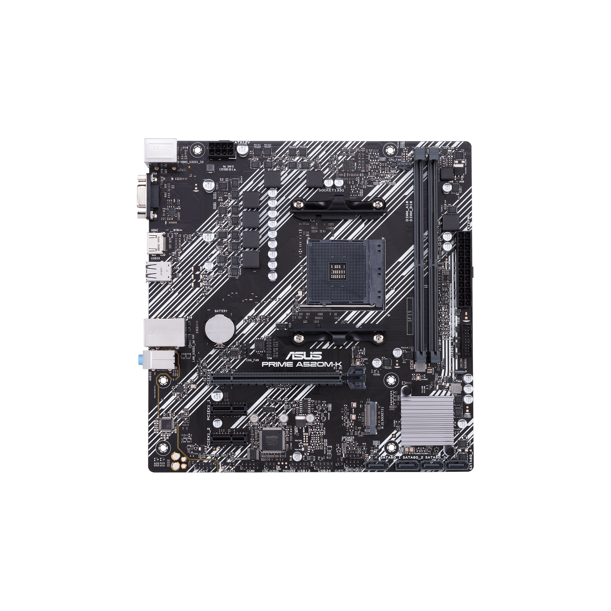 ASUS Prime A520M-K Mainboard Micro-ATX AM4