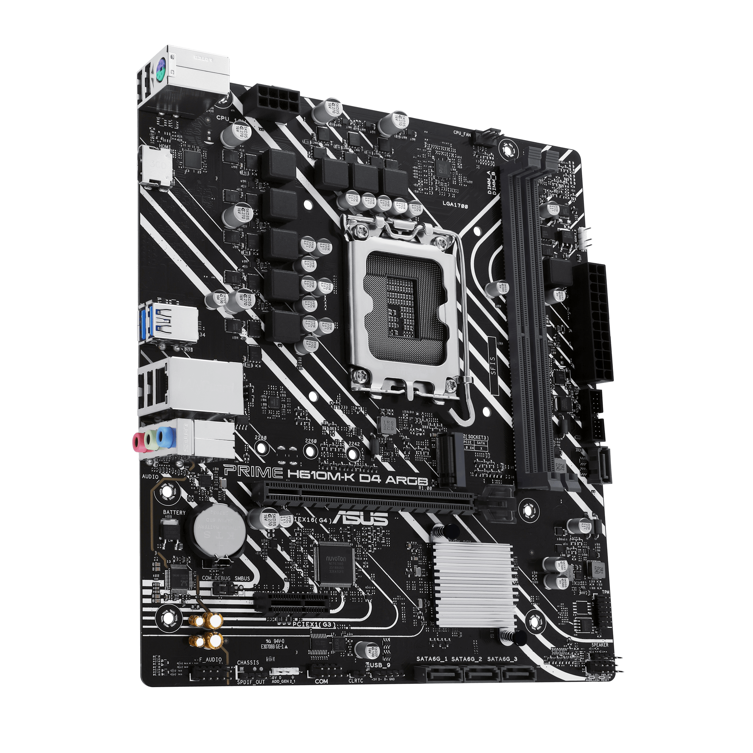 ASUS PRIME H610M-K D4 ARGB