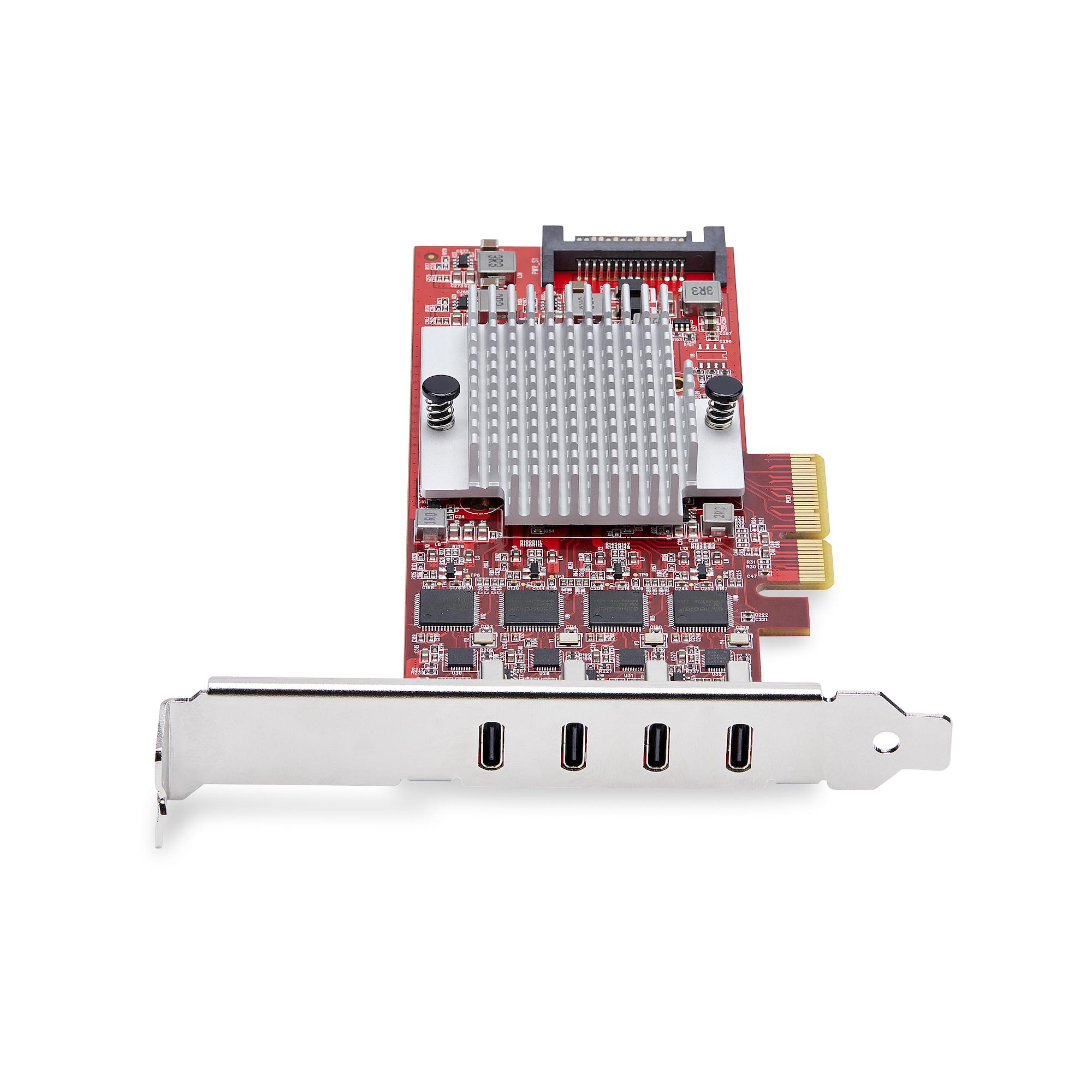 StarTech.com 4-Port USB Type-C PCIe Card USB-C 10Gb 4x Controllers