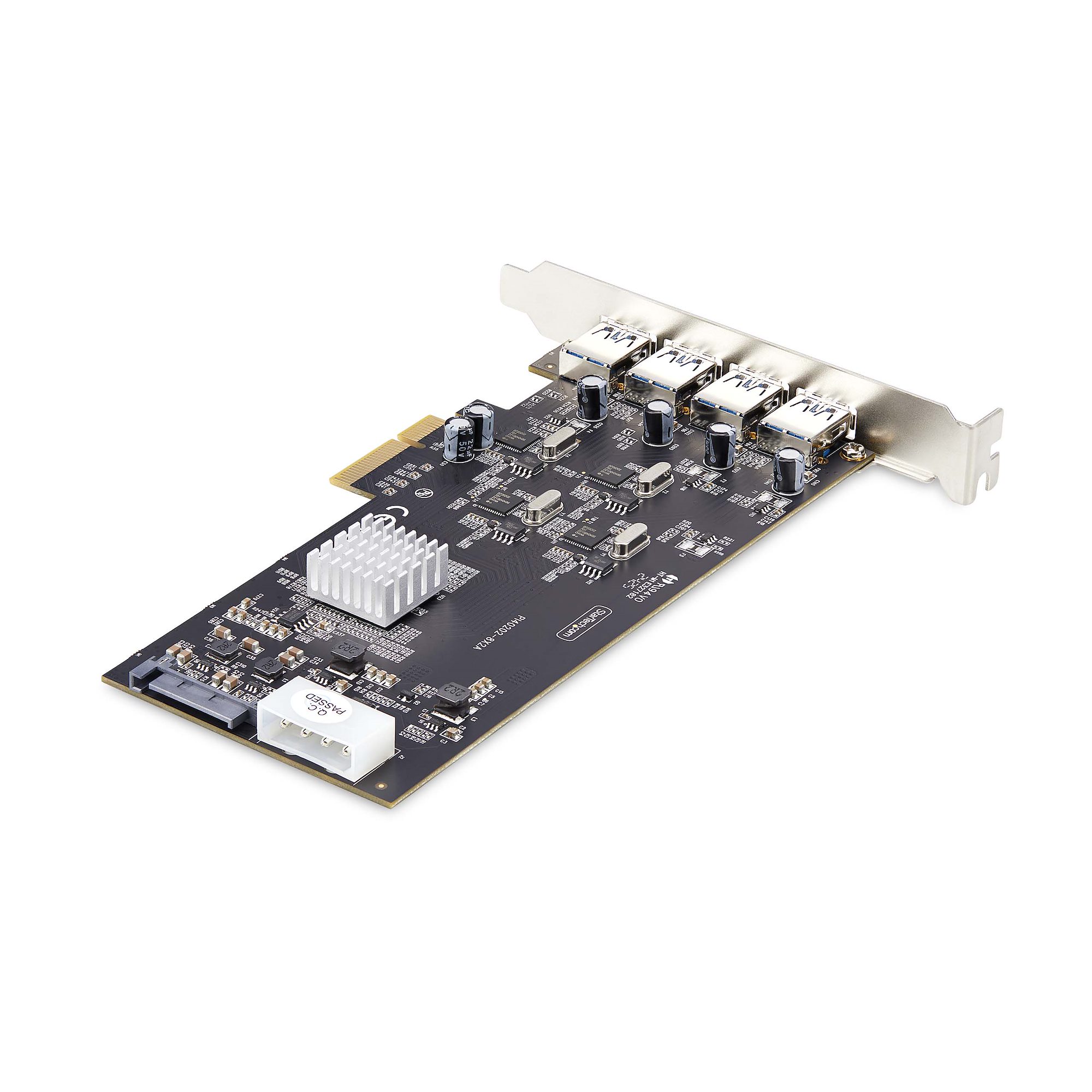 StarTech.com 4-PORT USB-A PCIe Card 5Gbps
