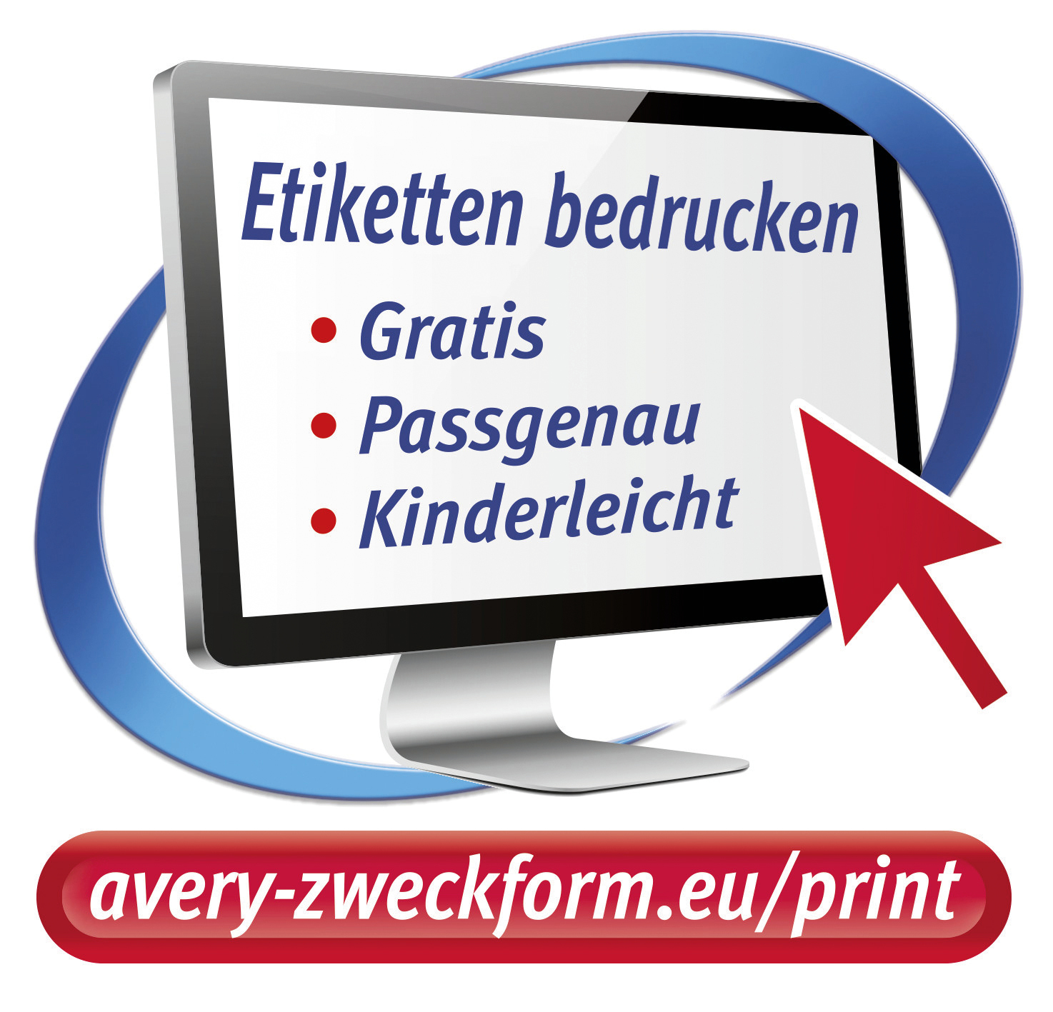 Avery Zweckform 6125 Weiß A4 permanenter Klebstoff