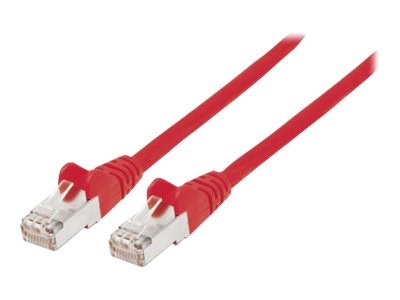 Intellinet Patchkabel Cat7/Cat6A 0,5m Rot